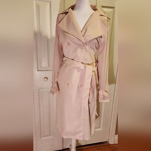 Express coat, long, light pink, size extra small